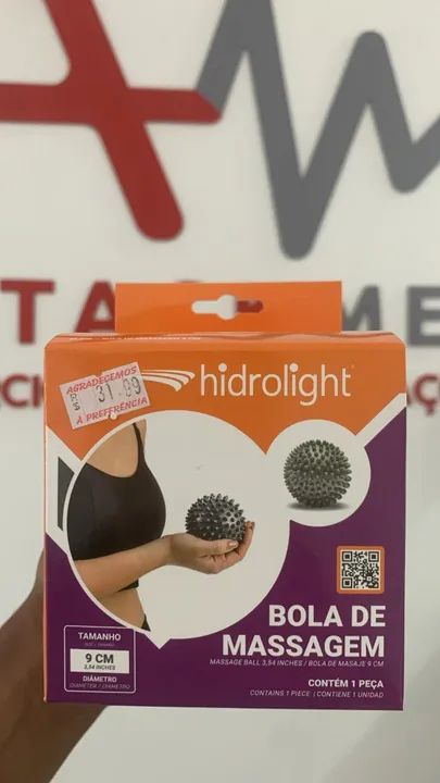 Bola de Massagem 9cm - Hidrolight