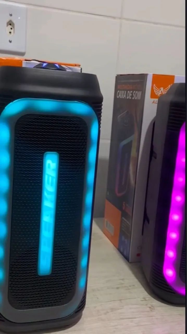 CAIXA DE SOM RGB 50W - Foto 3