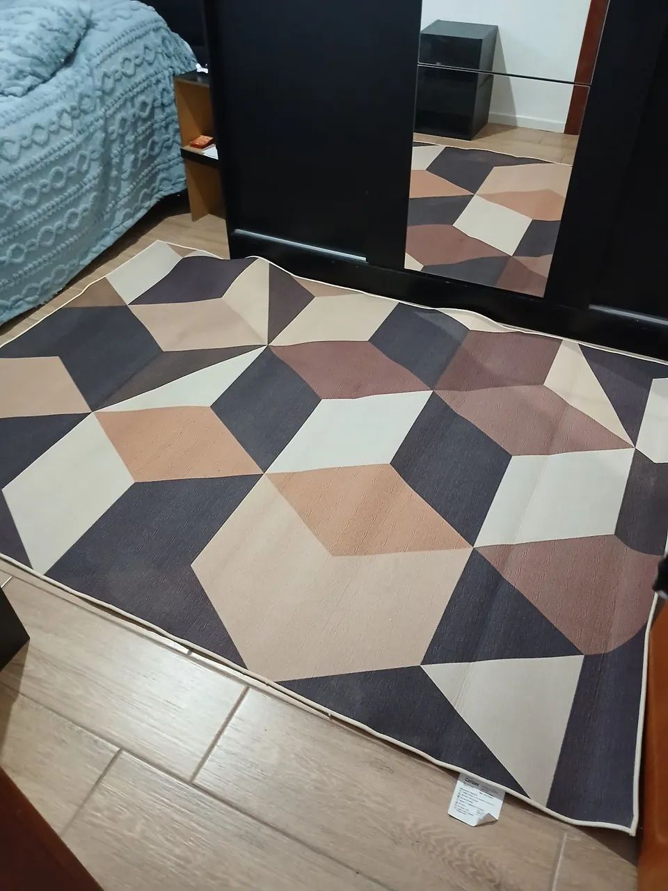 Tapete Geométrico Moderno para Sala ou Quarto