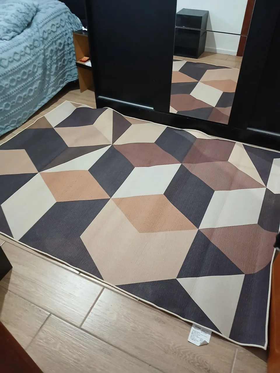 Tapete Geométrico Moderno para Sala ou Quarto