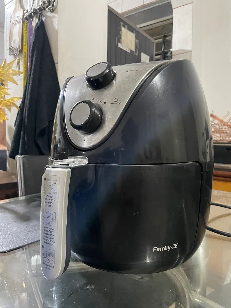 Airfryer Mondial - Usada, Funciona Normalmente, Com Defeitos Visíveis
