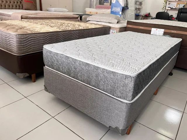 Promoção! Cama Box Solteiro Marca Umaflex Molas Ensacadas Confortável Nova! - Foto 2
