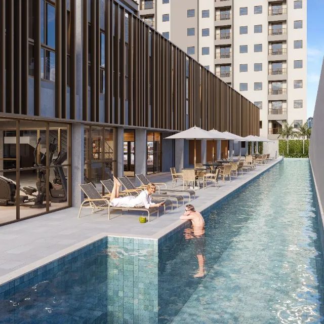 Vendo Apartamento de 2 ou 3 Quartos, em Condomínio Clube.  - Foto 2