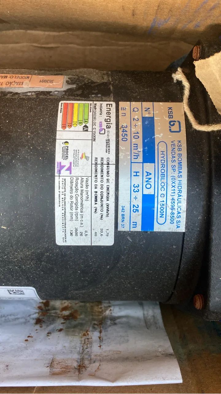 bomba hydronloc c 1500n  - Foto 2