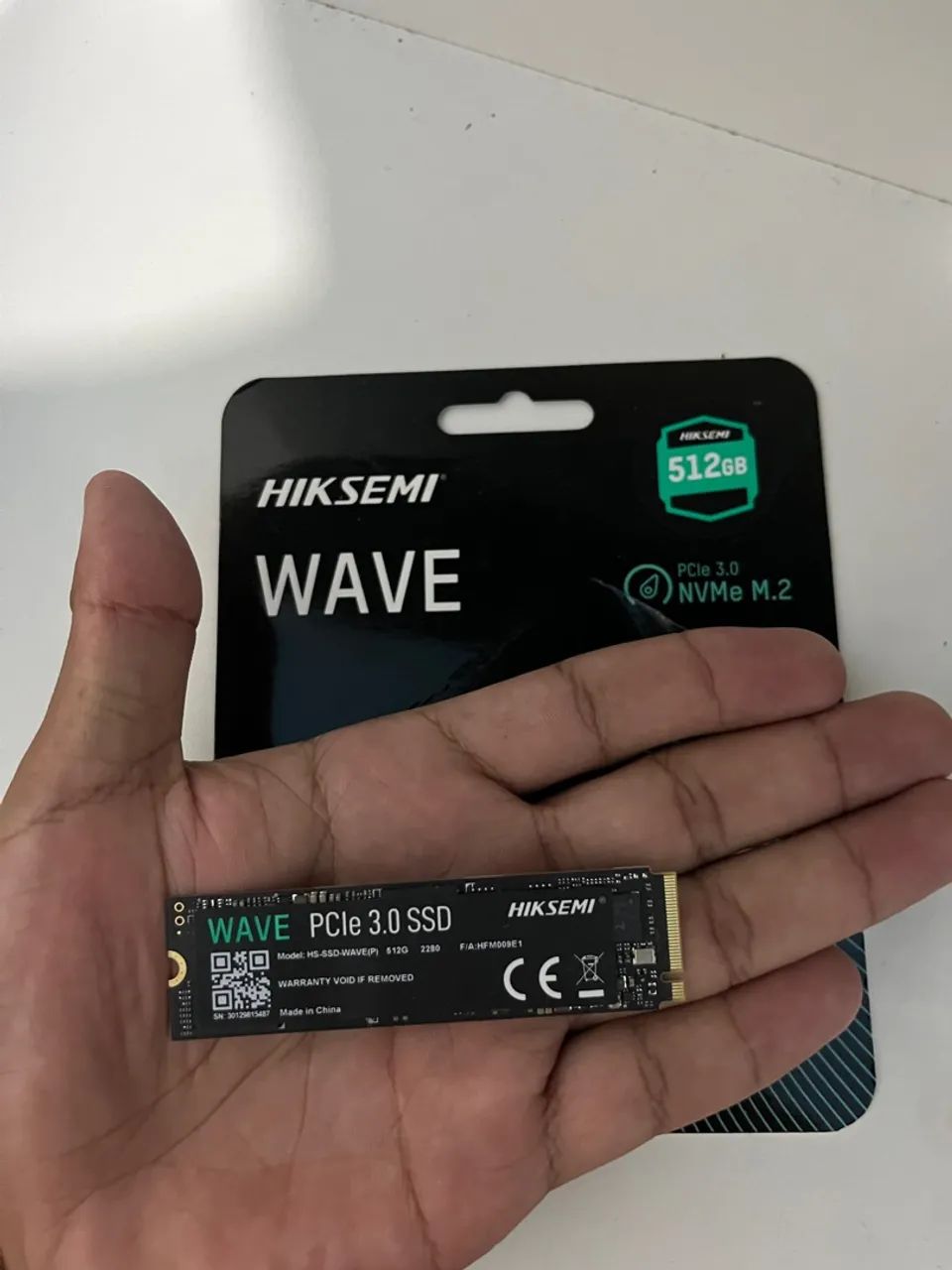SSD Hiksemi Wave PCIe 3.0 NVMe M.2 512GB
