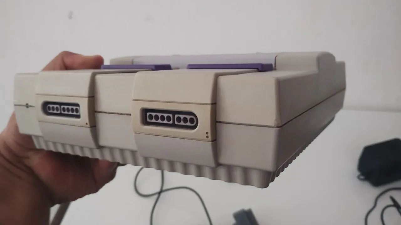 Super Nintendo (SNES) com Super Mario World  - Foto 4
