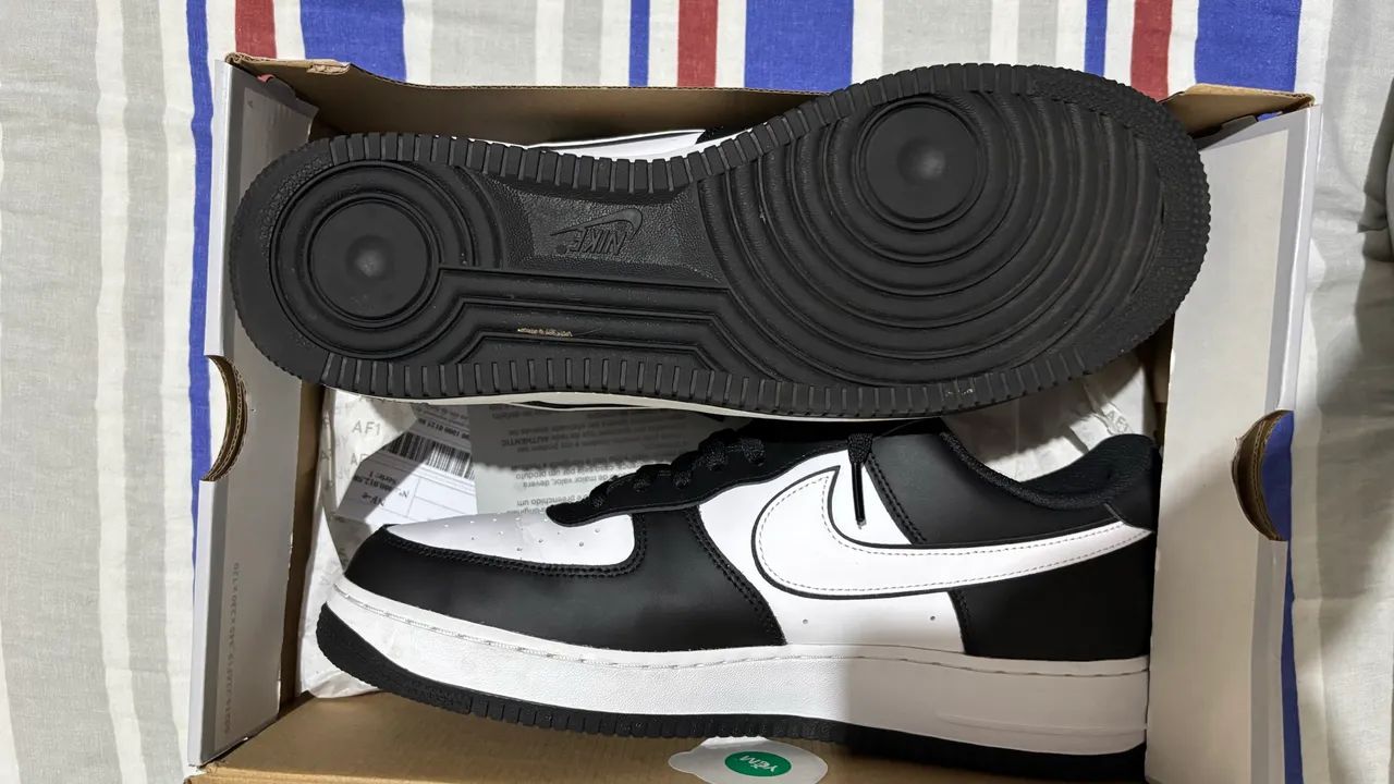 Tênis Nike AIR FORCE 1 PANDA  n° 44 - Foto 3