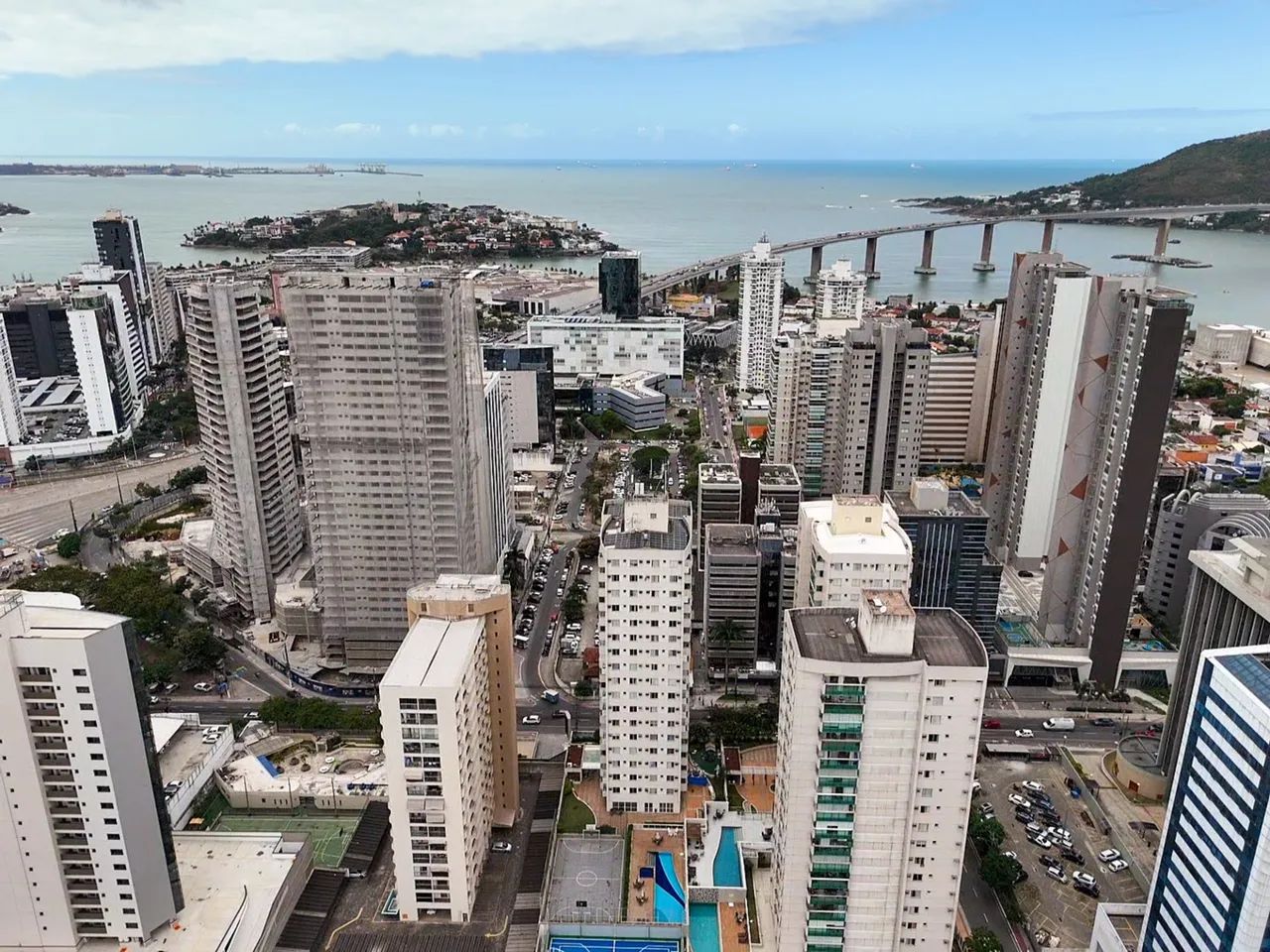 Apartamento mobiliado com 2 Qtos na Enseada do Suá - 2 Vagas - Foto 2