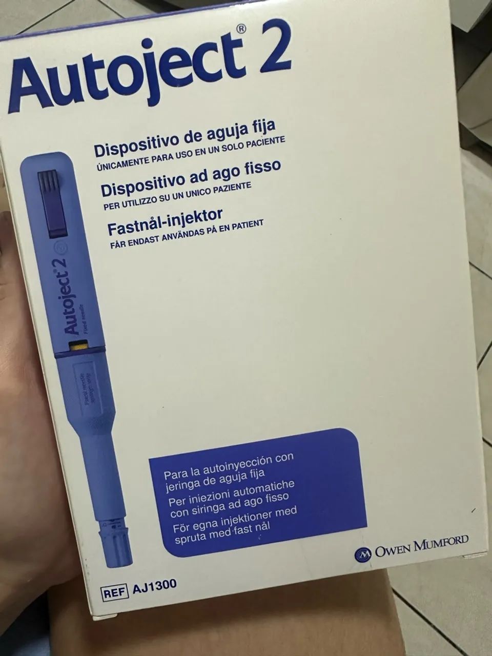 Autoject 2 (camuflador de seringa)