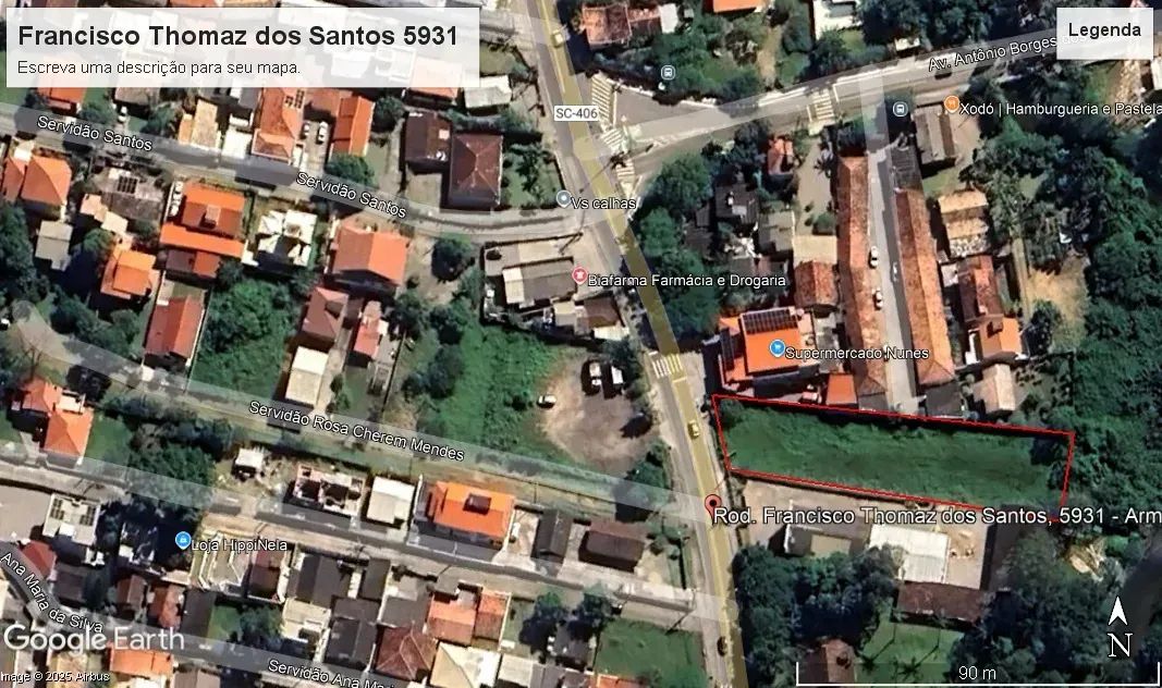 Imóvel para venda com 2431m² - Armação do Pântano do Sul - Florianópolis - SC - Foto 4