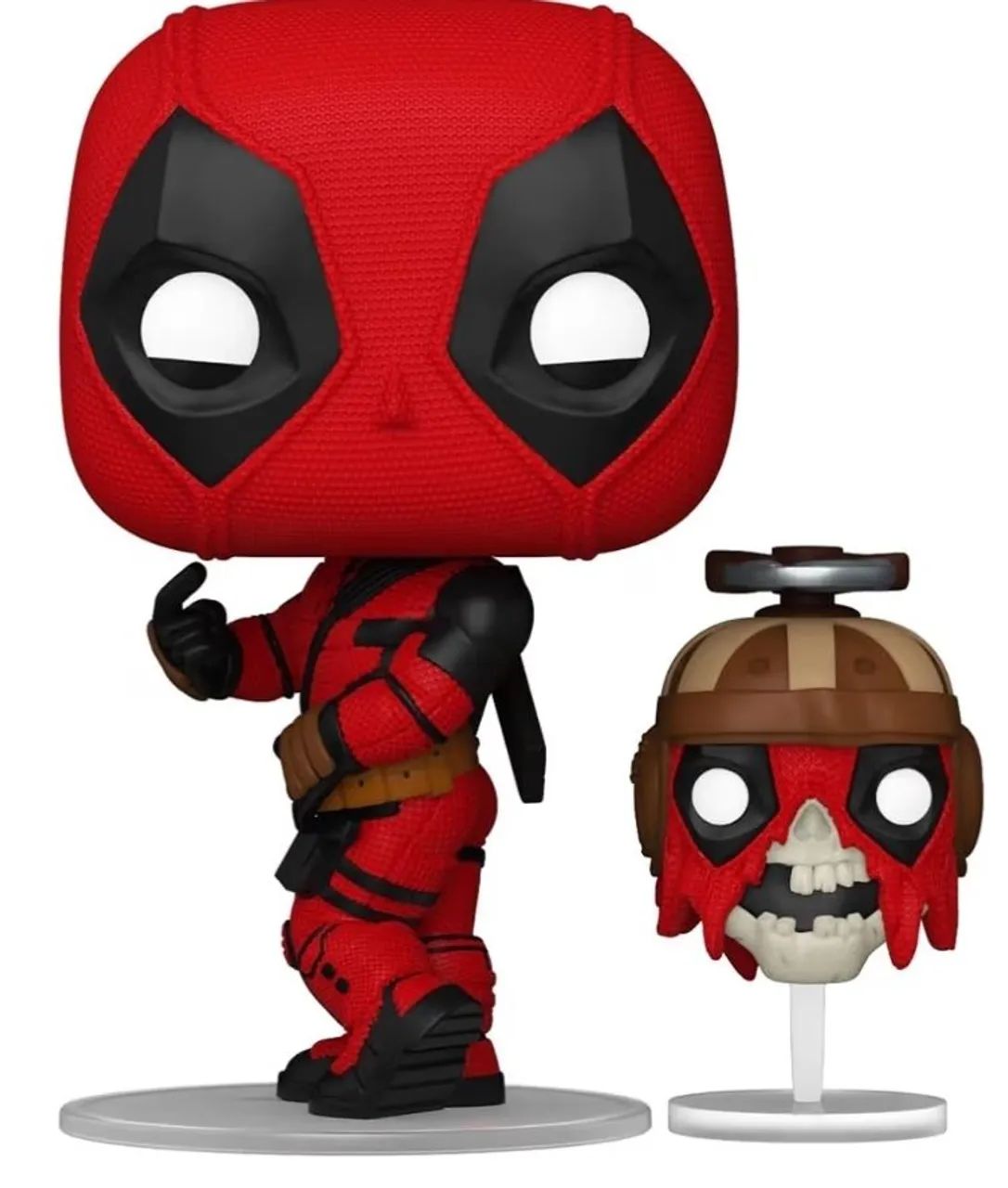 Funko Marvel Deadpool & Wolverine - Deadpool with Headpool - Foto 2