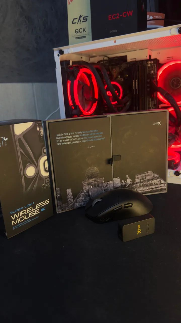 Mouse Gamer Lamzu Maya 8K Wireless 47g - Foto 5