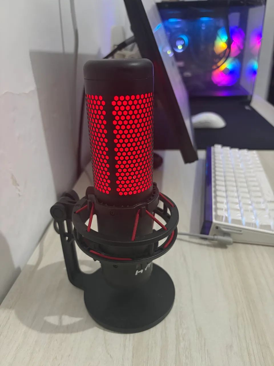 Microfone Gamer HyperX Quad Cast Condensador  - Foto 3