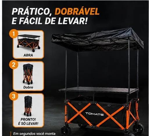 Carrinho pra vender na pracinha  - Foto 3