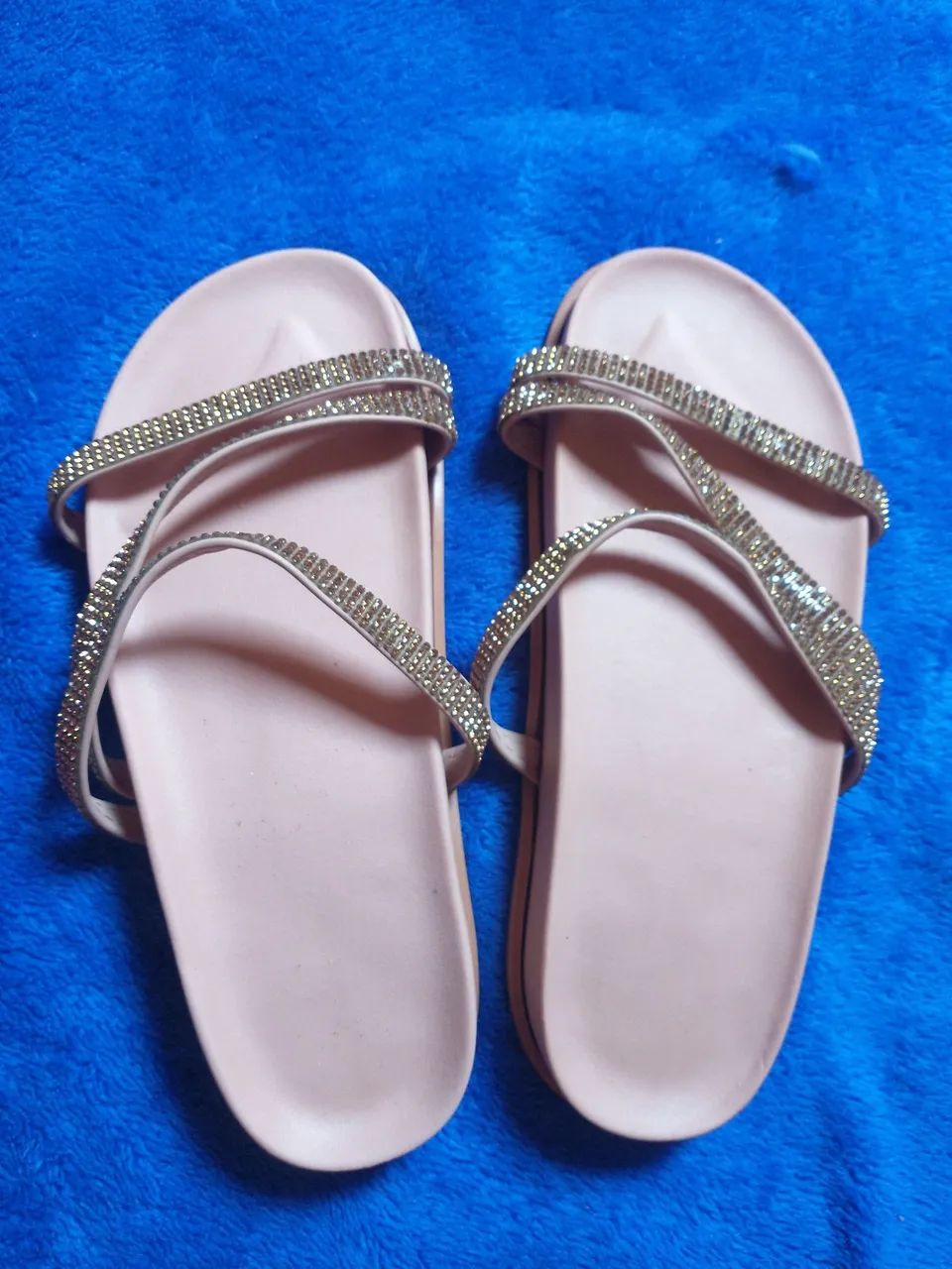 Papete Flatform Com Strass - 33/34 - Foto 3