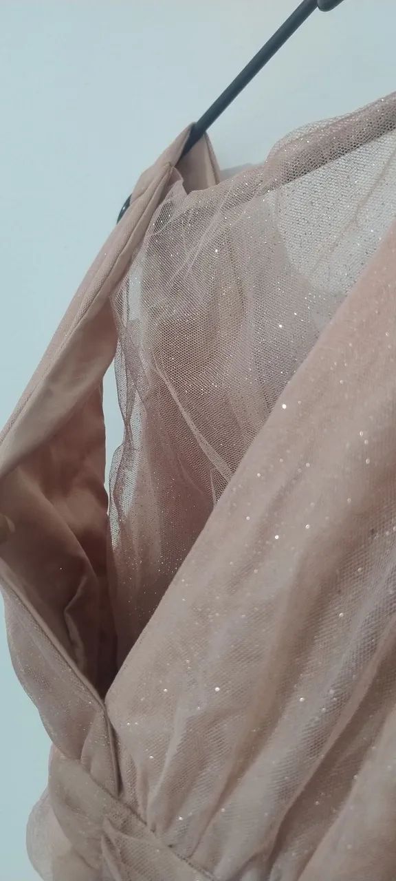 Vestido de madrinha (rosa claro) - Foto 4