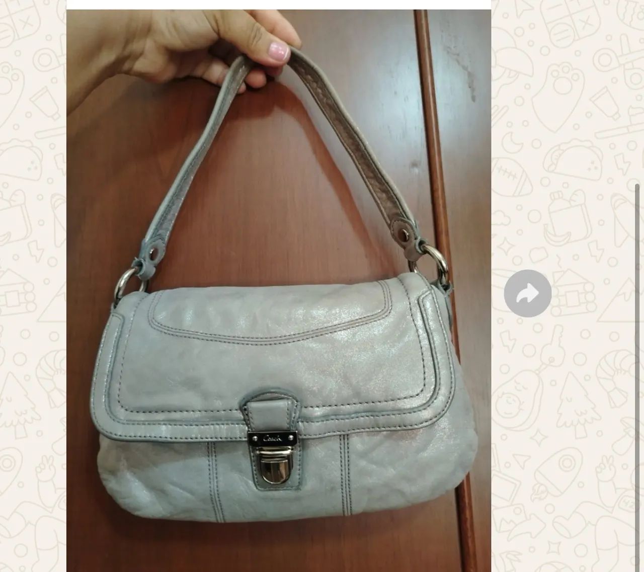 Coach original com código de veracidade 