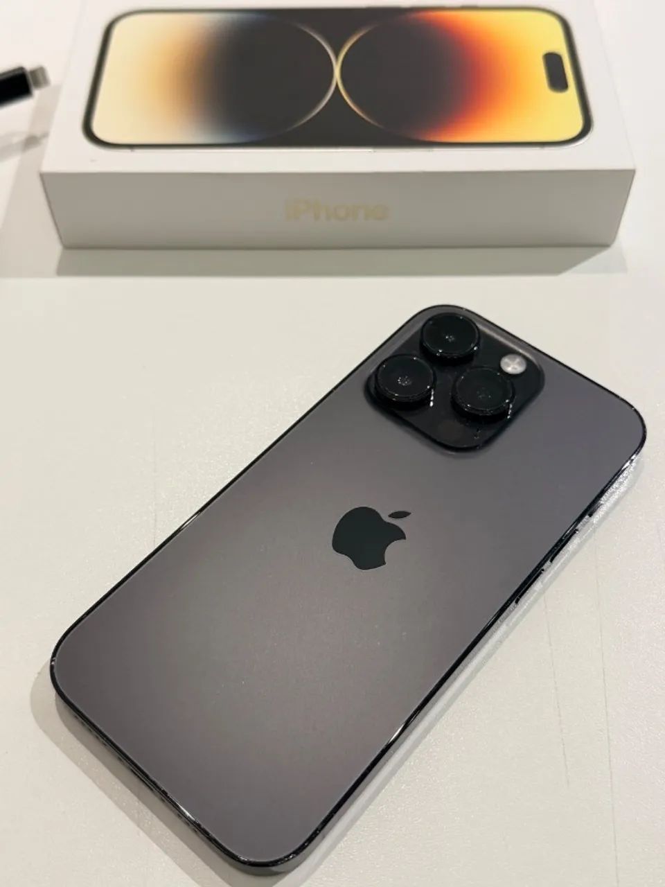 iPhone 14 Pro Preto-espacial Usado  - Foto 4