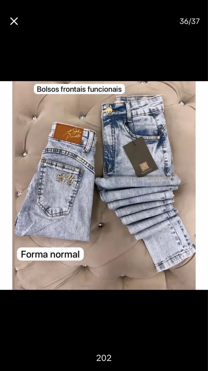 Calça Sal e pimenta