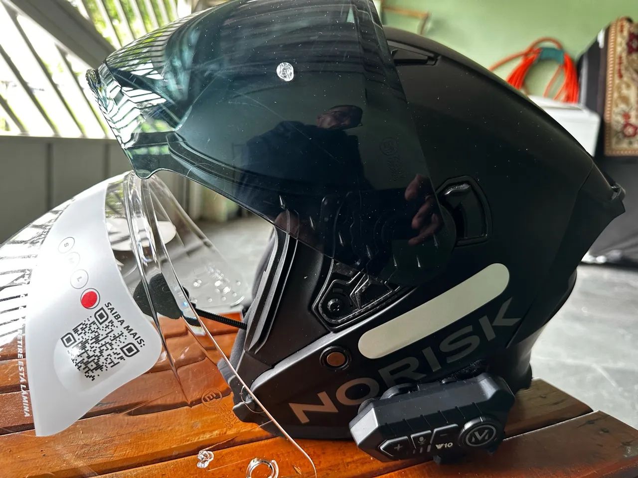Capacete de moto 