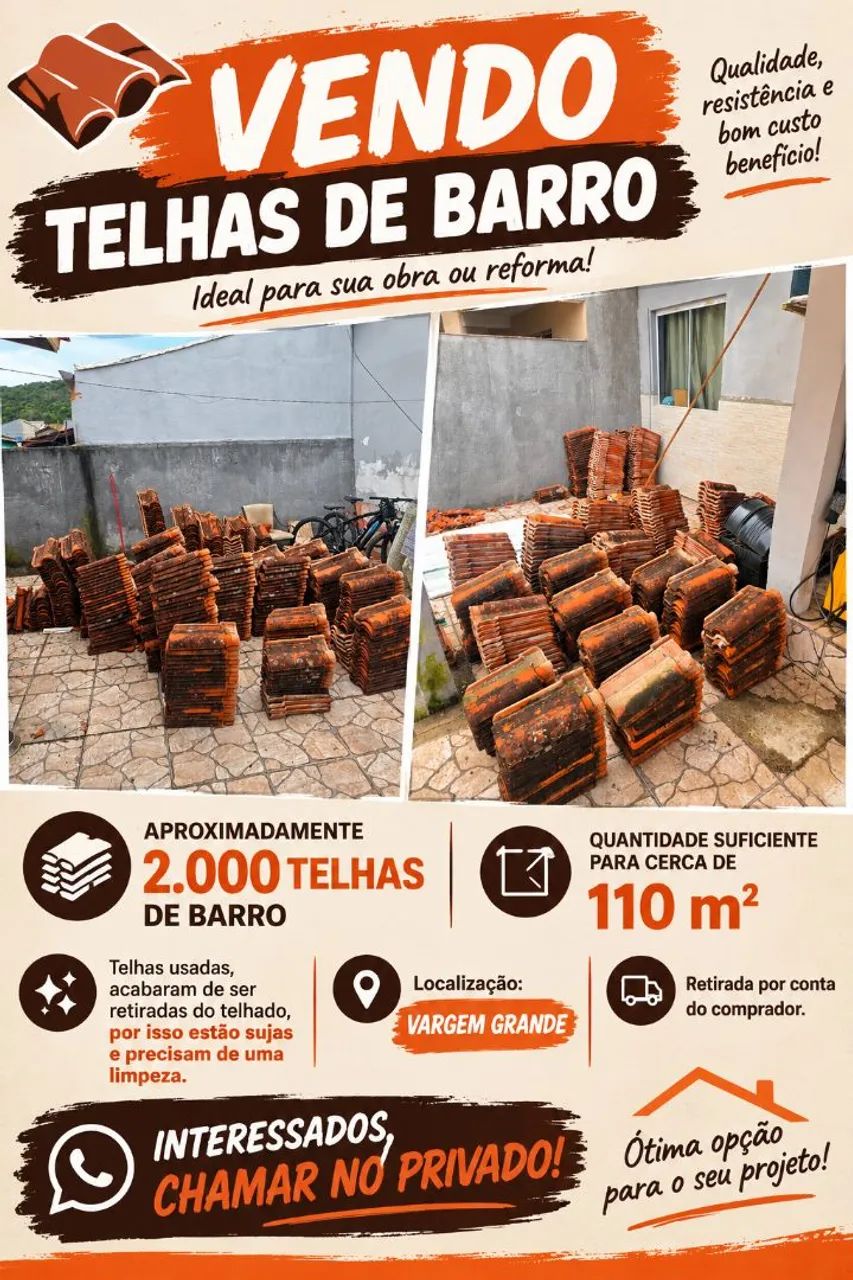 Telhas de barro