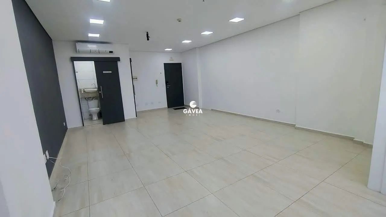Conjunto Comercial/sala para aluguel no Centro em São Vicente. - Foto 5