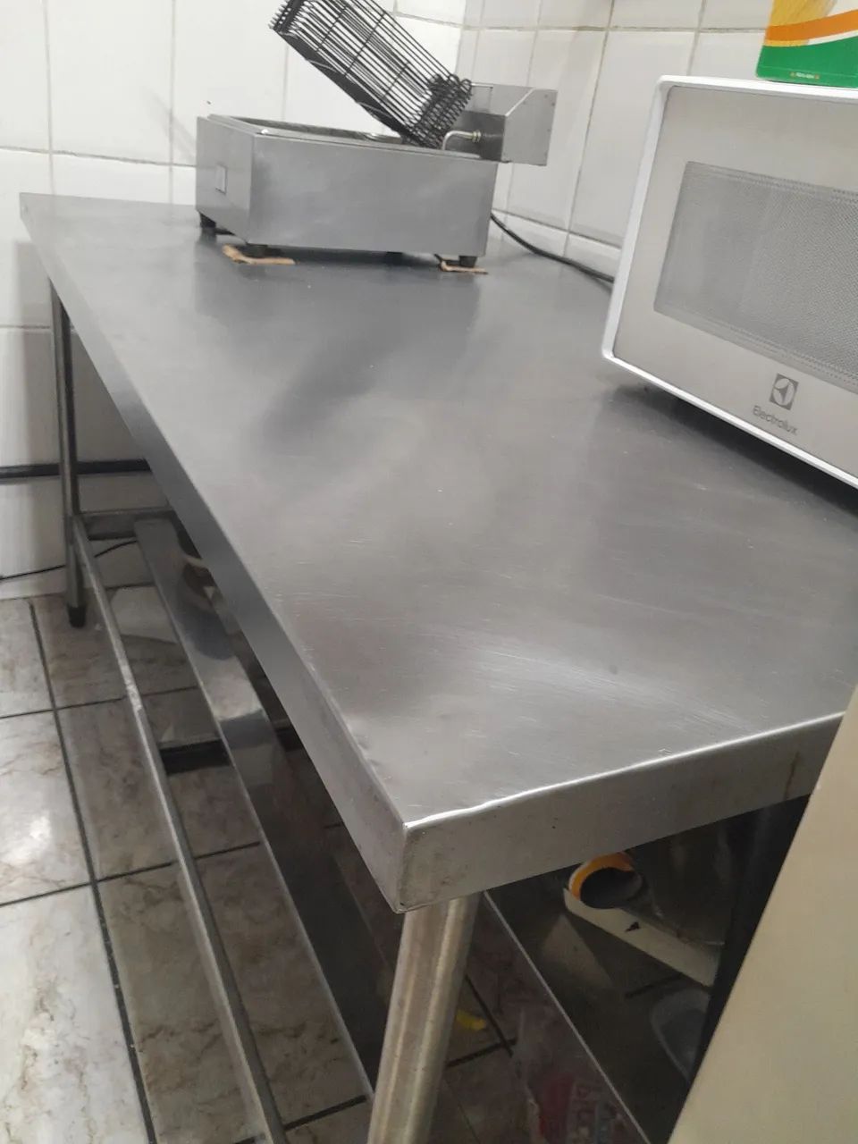 Mesa aço inox industrial  - Foto 3