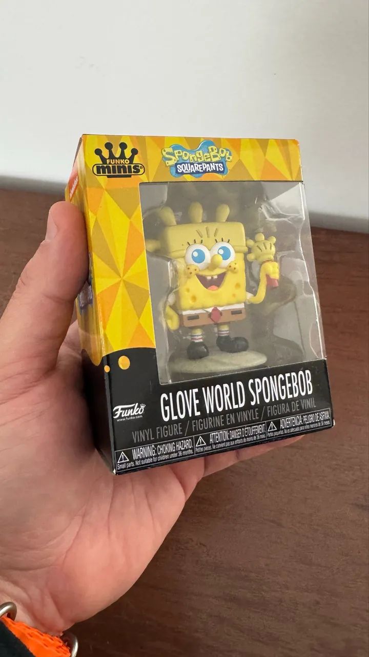 Funko mini Bob esponja edição especial 25 anos