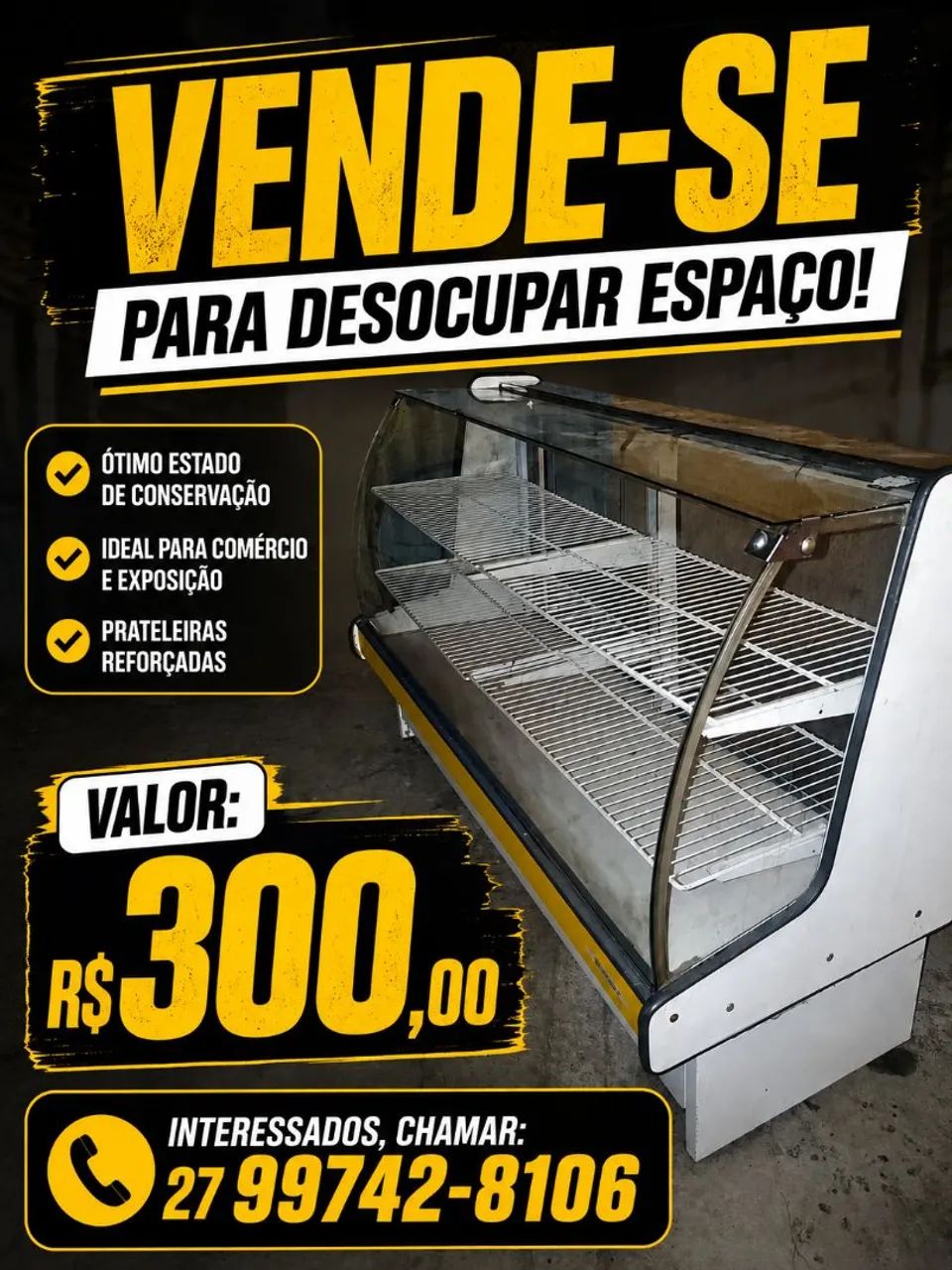 Balcão expositor 