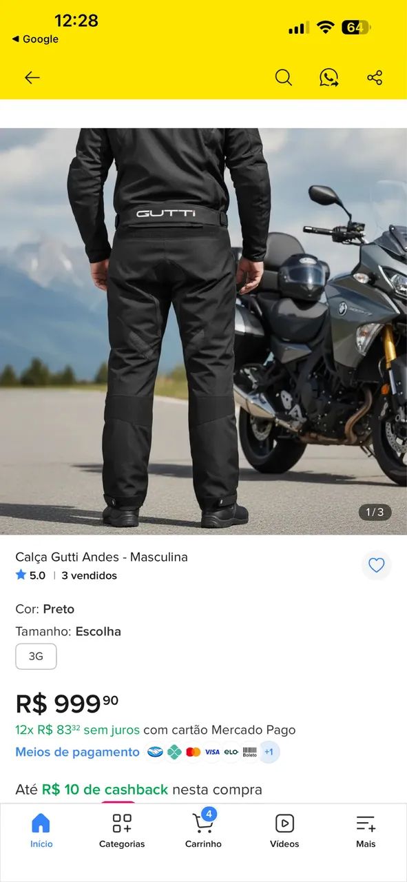 Calça Andes Gutti
