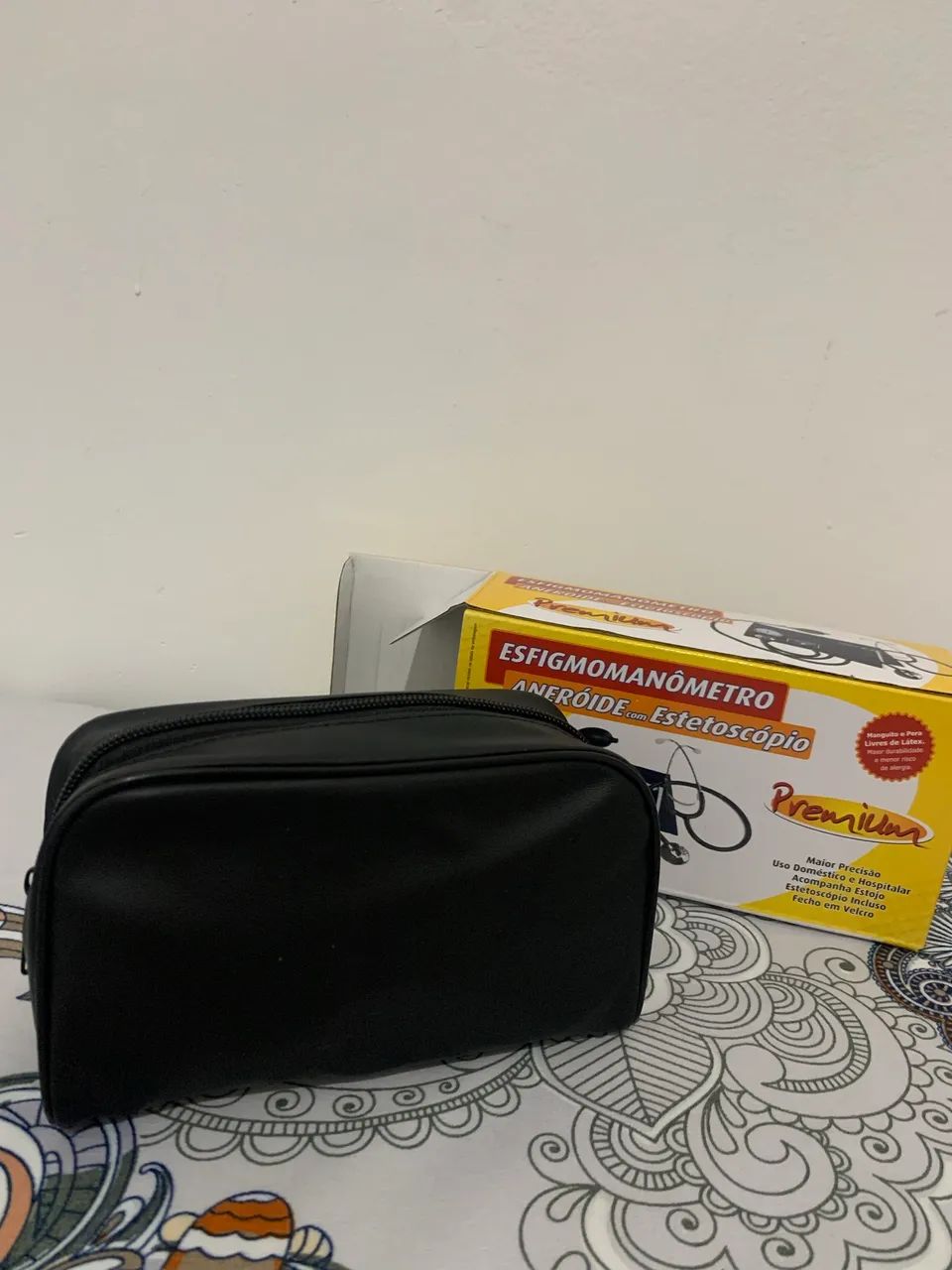 ESFIGMOMANÔMETRO ANERÓIDE PREMIUM + ESTETOSCÓPIO - Foto 3