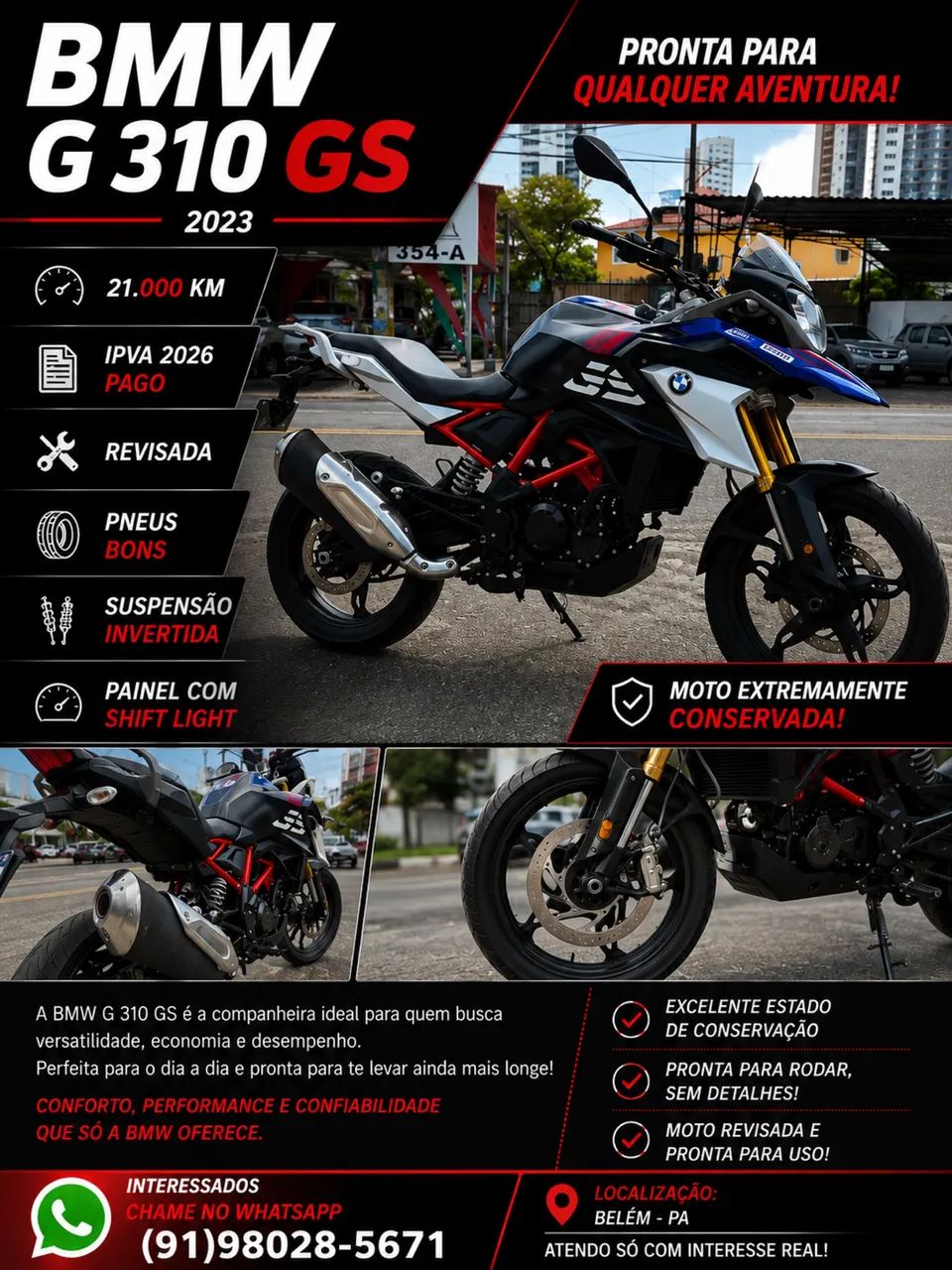 BMW g310 gs