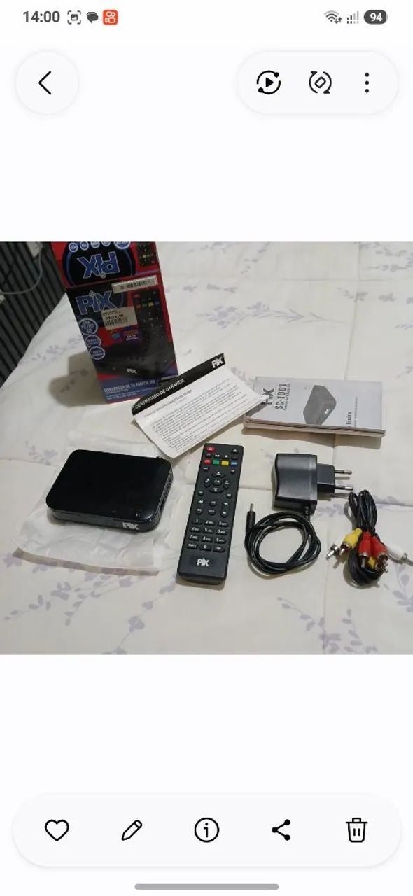Conversor de TV digital HD - Foto 2