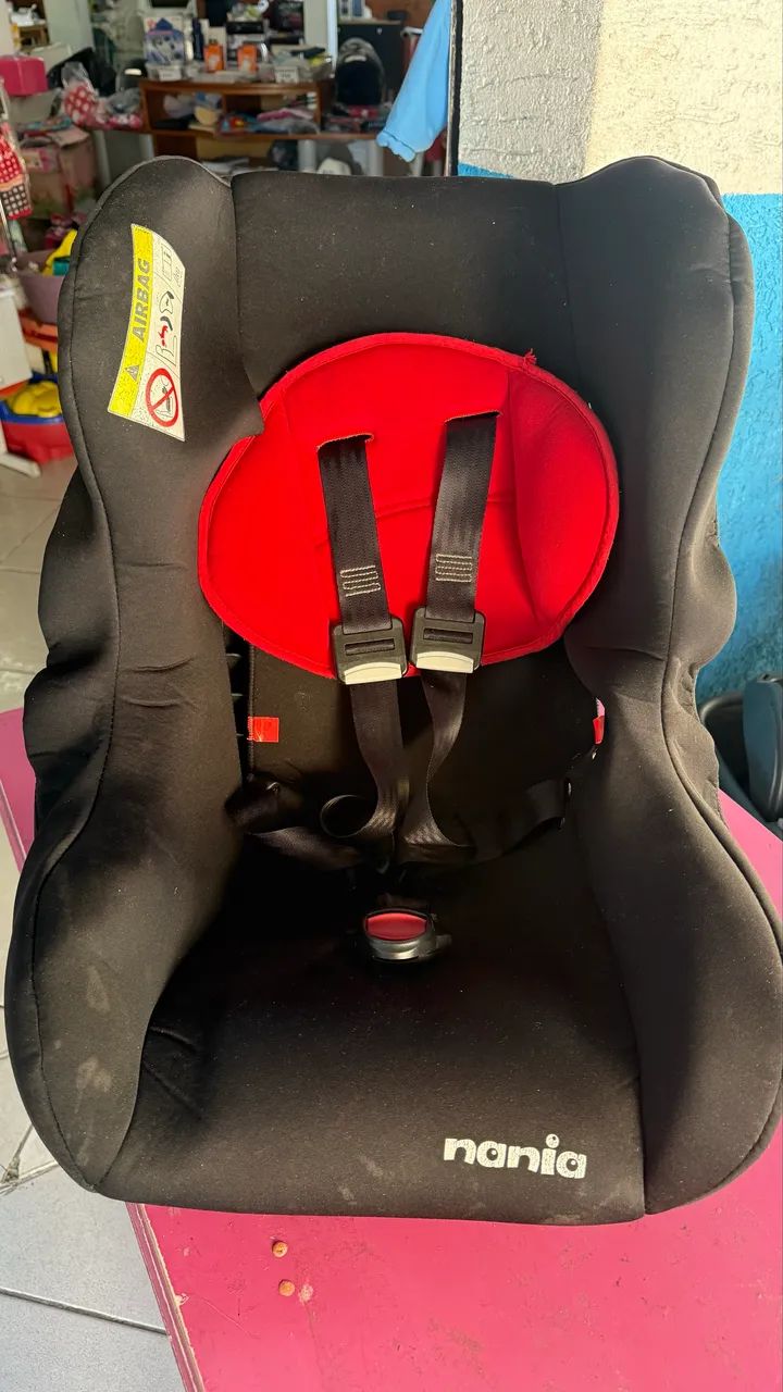 Cadeirinha de carro até 25 kg - usada