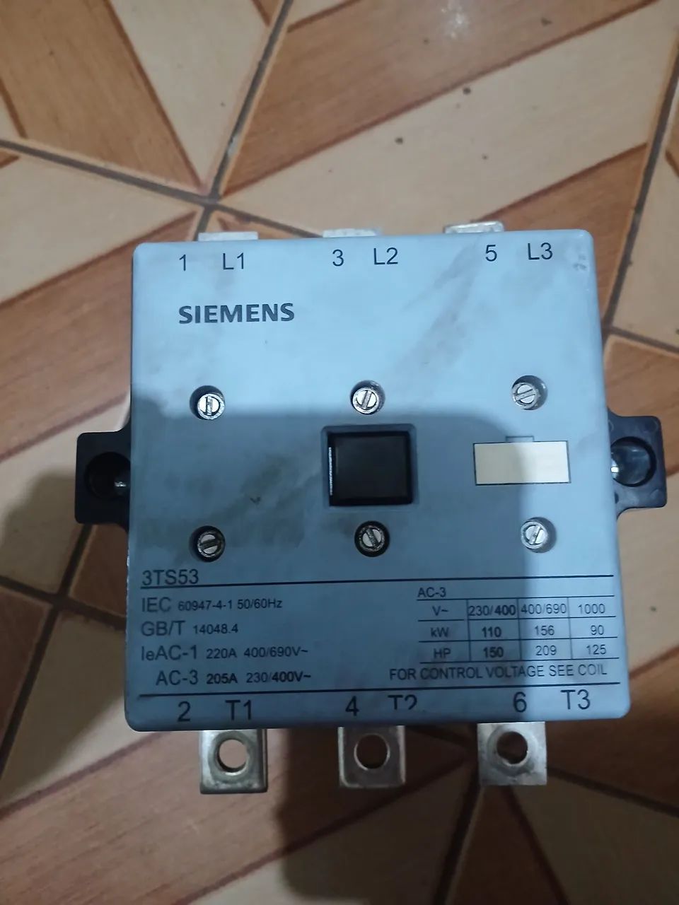 Contatora Siemens 