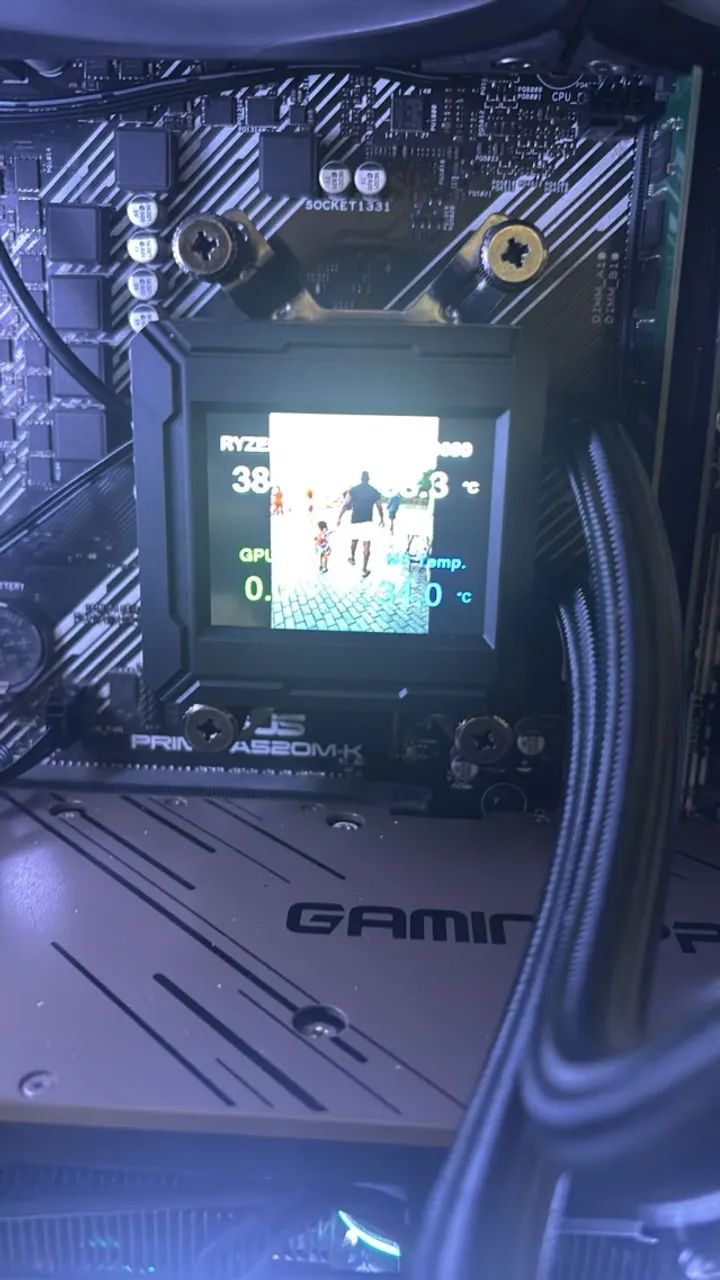 Placa mãe Asus A520m-k (AM4) - Foto 4