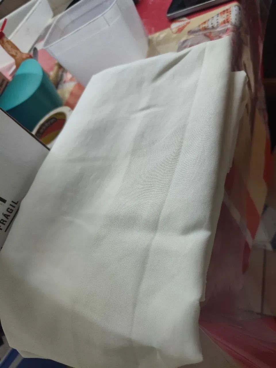 Pano de mesa branco - Foto 2
