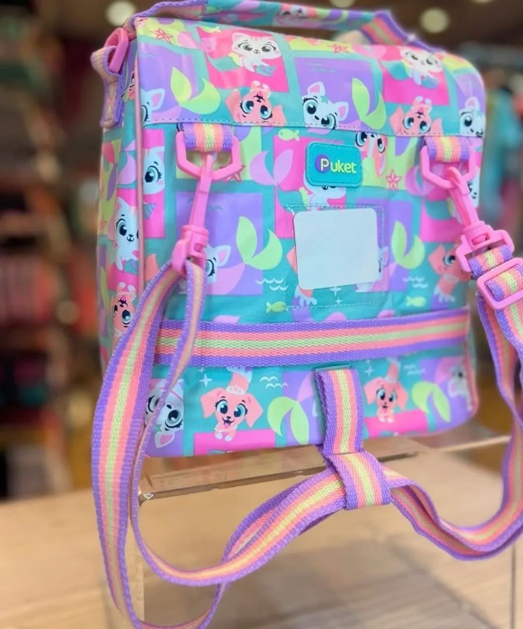 Lancheira pet sereia puket gata sereia - Foto 2