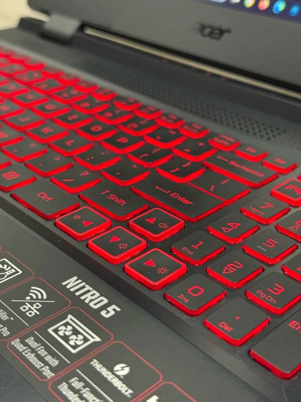 Notebook Gamer Acer Nitro - Core i5 + 16GB + RTX 3050 - Foto 3