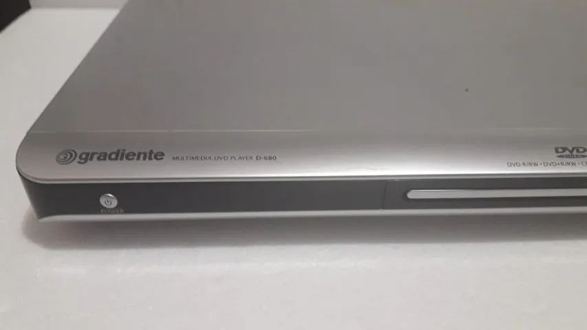 DVD Player Gradiente D-680 Multimídia - Com Controle Remoto Original - Foto 3