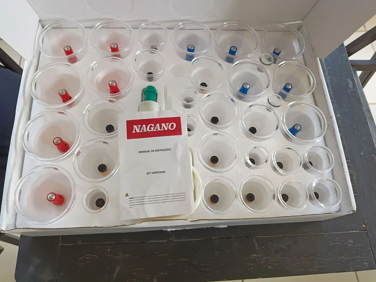 Vende-se kit de ventosas com 34 copos 