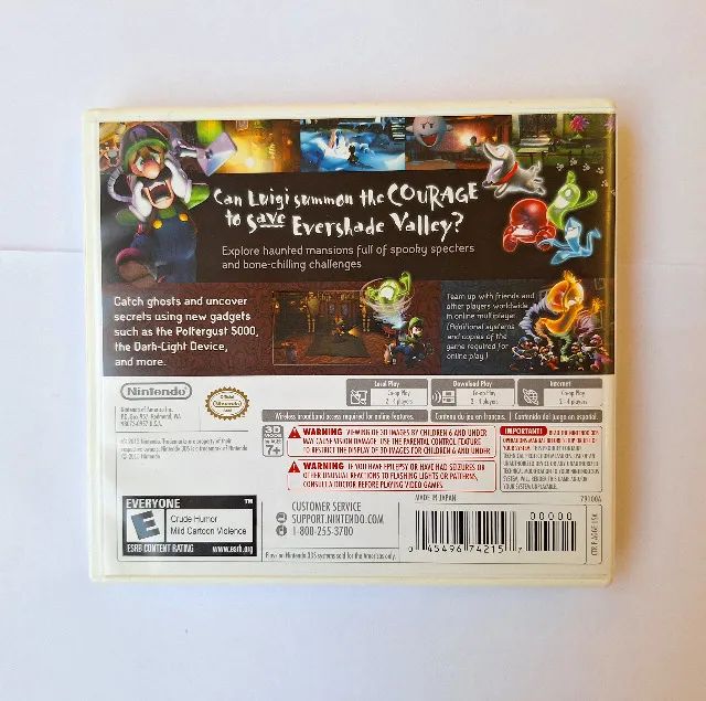 Luigi's Mansion Dark Moon Nintendo 3DS Completo Original - Foto 5