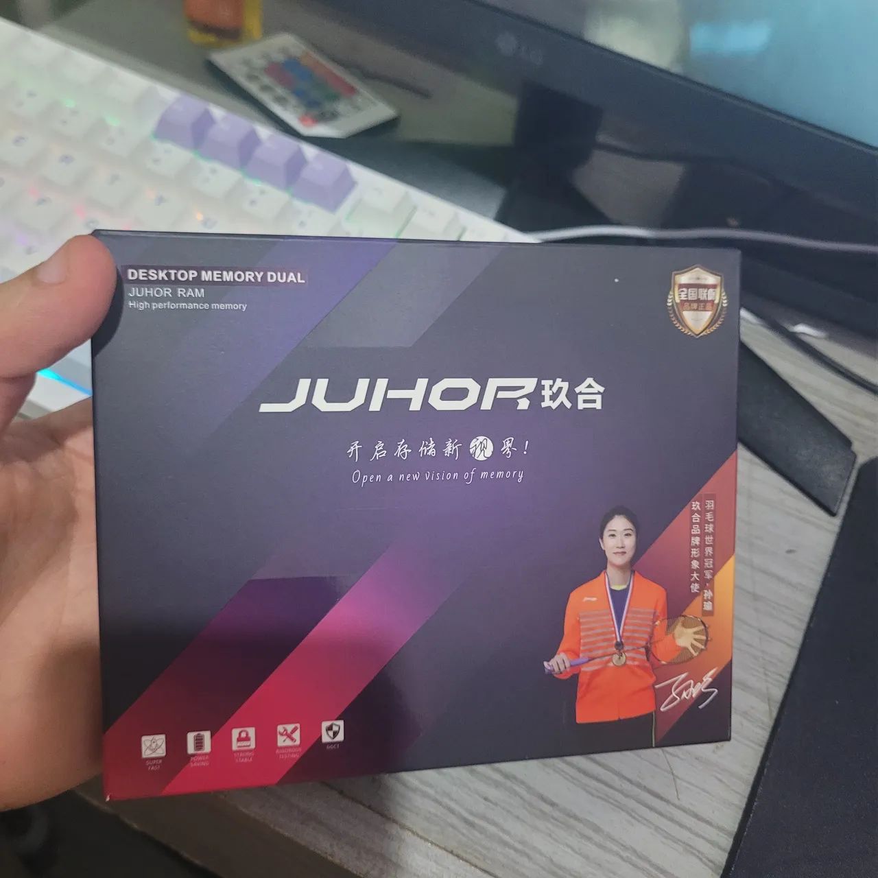 MEMORIA RAM JUHOR RGB 3200MHZ