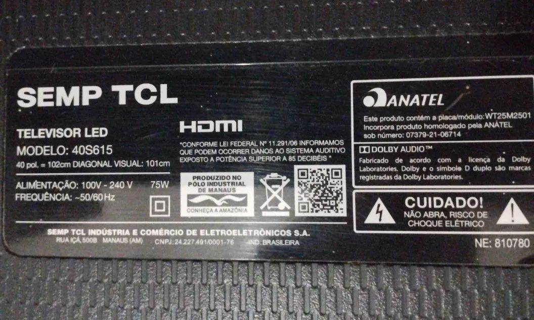 TV TCL 40 Polegadas  - Foto 3