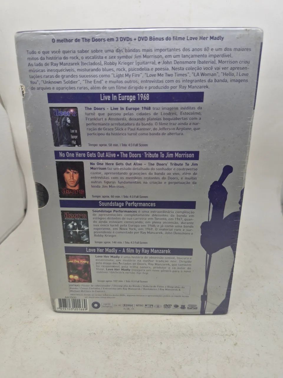 Caixa Box com4 dvds  The Doors. - Foto 3