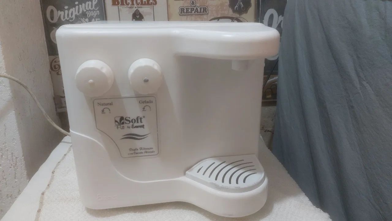 Filtro e purificador Soft branco usado - Foto 4