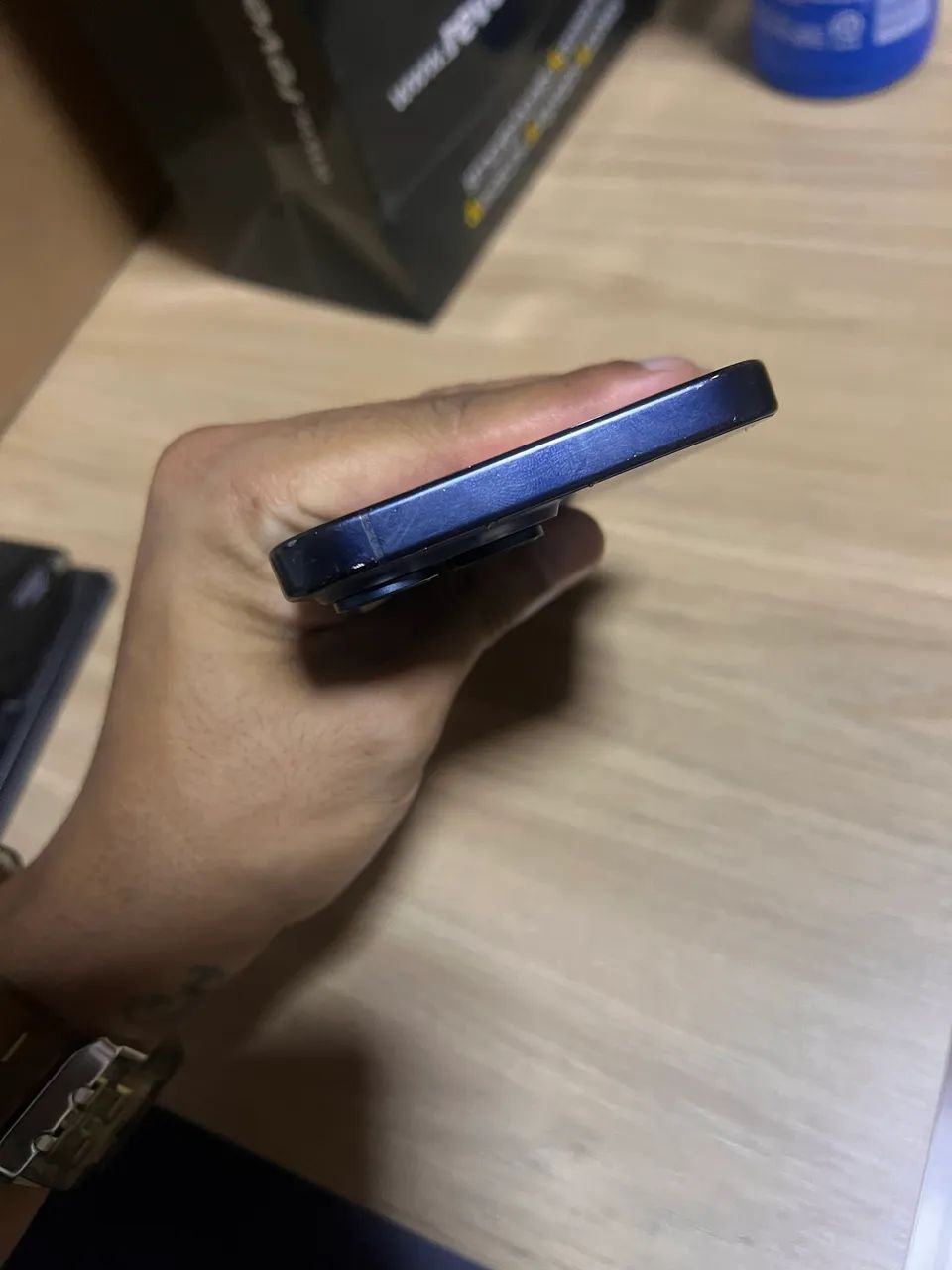 iPHONE 15 PRO MAX 256GB AZUL - Foto 5