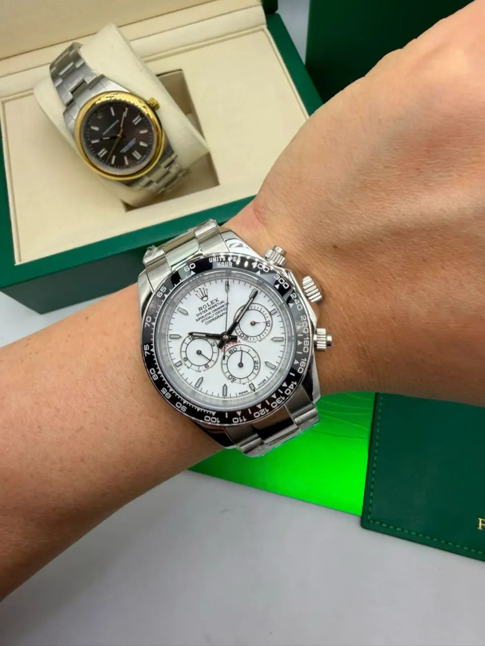Nova Cor Rolex Daytona Fundo Transparente  - Foto 4