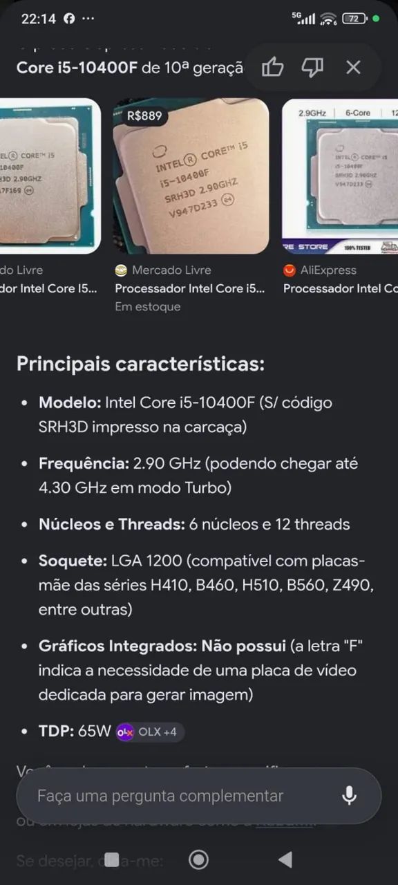 i5 geração 10 - Foto 2