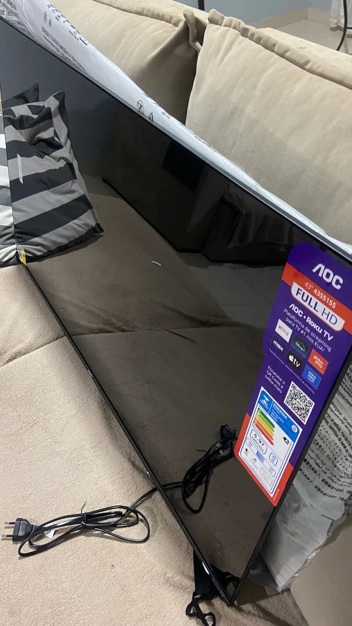 VENDO TV Roku 43 Polegadas (smart Tv) - Foto 3